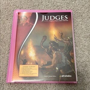 Abeka Judges Flash-a-Card Bible Stories